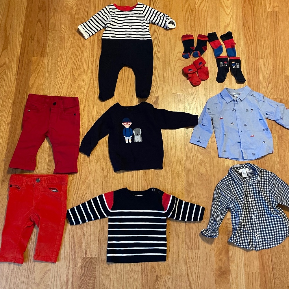 Jacadi Baby Boy Bundle